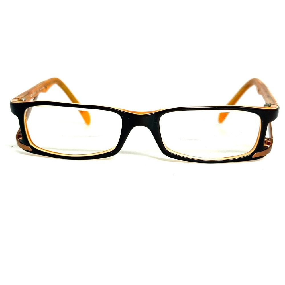 Vogue VO 2503 1539‎ Eyeglasses Frames Black Orange Rectangular 49-16-130 Small